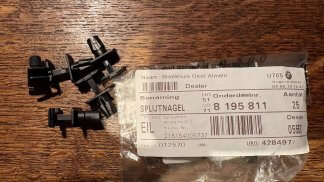 Splijtnagel voor paravan