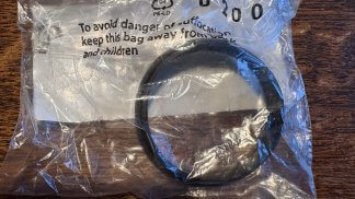 Pakking, doorvoer ruitenwisser door paravan